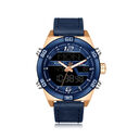 Men'S Watch Led Electronic Waterproof Belt Quartz