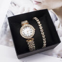 Wristwatch Bracelet Ladies Watch Fashion Diamond Set