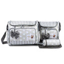 Mommy Bag Four-Piece Bowknot Outing One-Shoulder Multifunctional Large-Capacity
