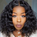 European And American African Wigs Short Curly Hair