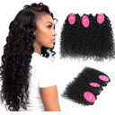 Hair Bundles Kinky Curly Buns Brazilian Real Can