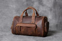 Leather Big Travel Bag Men'S And Women'S European