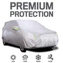 Universal Full Car Covers Sedan Sunscreen Protection polyester