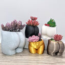 Resin Flower Pots Nordic Vases Figurines Decoration Ornaments