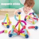 Big Size DIY Magnetic Construction Set Early Learning