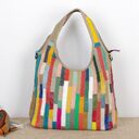 The First Layer Of Color Stripes Casual Characteristic