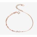 European And American Jewelry Sterling Silver Bracelet Girls