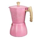 European Style Aluminum Coffee Pot Turkish Octagonal Cup