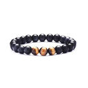 Tiger Eye Stone Volcanic Bracelet Men's