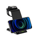 Vertical Three-in-one Wireless Charger 15W Fast Charge Dual-coil