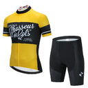 New Summer Short-Sleeved Cycling Jersey Suit Breathable Bicycle