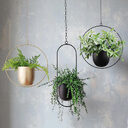 Hanging Iron Flower Pot Nordic Style Simple Creative