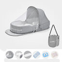 Baby Crib Multifunctional Folding Newborn Nest Toddler Bed