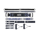 Latex Resistance Bands Set With Workout Bar Bench
