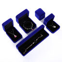 Flannel Ring Earring Box Bracelet Necklace