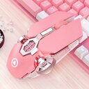 Mouse Game Light-Emitting Wired Machinery Gaming Macro Mute
