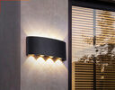 Outdoor Rainproof Led Wall Lamp Spotlight Courtyard Bedside