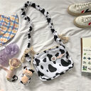 Waist Massager Soft Girl Messenger Bag Cute Cow