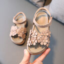 Korean Version Of The Big Kids Flower Soft-soled