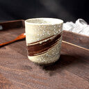 Japanese Style Ceramic Tea Cups Coffee Kiln Pigmented