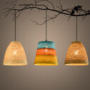 Ldyllic Creative Personality Coffee Shop Rattan Woven Ball