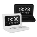 Wireless Charger Alarm Clock Creative Perpetual Calendar Temperature