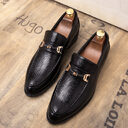 Men'S Shoes Red Hair Stylist Leather Men Wedding