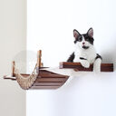 Cat Suspension Bridge Rope Ladder Hemp Soft Wooden