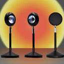 Upgrade Rainbow Sunset Projector Lamp Atmosphere Light Home