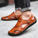 Summer Baotou Sandals Men Tide Soft Bottom