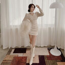 Tight Waist And Thin Hepburn Bottoming Dress Skirt