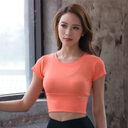 Stretch Thin Hollow Yoga Clothes Fitness Women