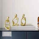 Abstract Thinker Creative Resin Sculpture Statue Character Craft