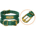 Personalized Dog Collars with Nameplate ID Tags