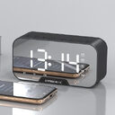 Alarm Clock Wireless Bluetooth Speaker Mini Home Outdoor