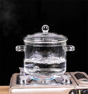 Glass Pot Stove Kitchen Transparent Mini Soup Cooking