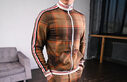 Autumn Men Casual Zipper Jacket Sports Wear Street