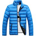Fall Winter Padded Jacket Stand-Collar Down Men'S Self-Cultivation