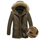 Down Parka Men Winter Jacket Hooded Coat
