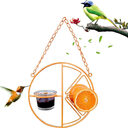 Simple Outdoor Bird Feeding And Water