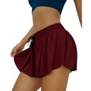 Scrunch-Skirt Cycling-Biker-Shorts Butt Gym-Workout Marathon Running Women
