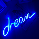 Led Creative Lighting Pendant Uppercase And Lowercase Dream