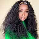 Hair Band Wig Ladies Chemical Fiber