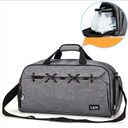 Sports Gym Bag Travel Duffel With Shoes Compartment
