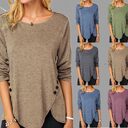 Spring And Summer Hot Style Irregular Button Hem