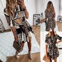 Dresses Women Fashion Ladies Casual Dress
