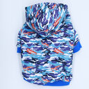Camouflage Pet Hoodie With Print Outfit