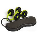 Gym Wheel Family Abs Roller Quiet Rally Row