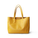 The First Layer Of Cowhide Large-capacity Tote Bag