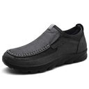 Leather Shoes Men's British Casual